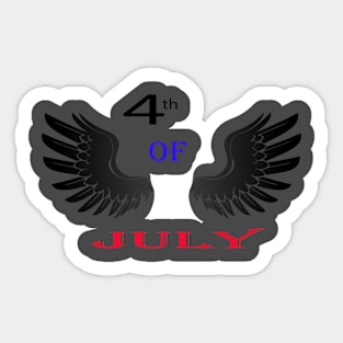 independence day T-Shirt Sticker